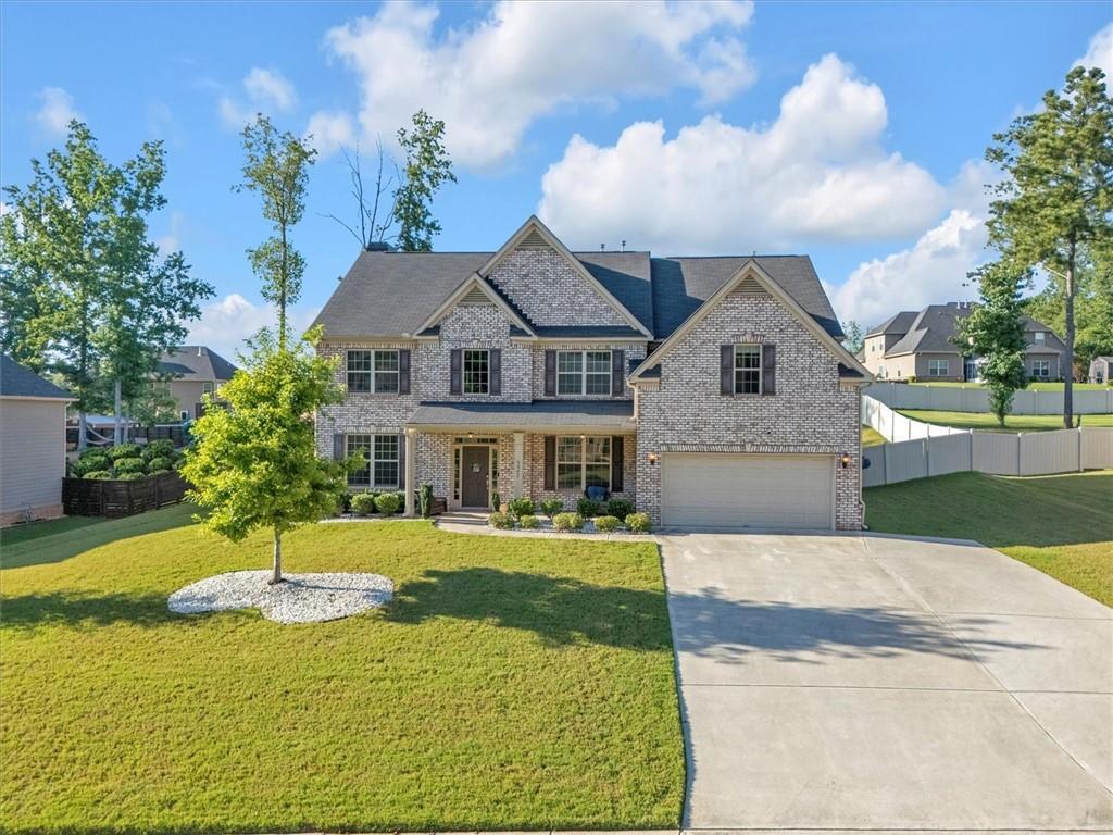 Luxury Living Redefined in McDonough ? This stunning estate offers over 4,000 square feet of thoughtfully designed space, perfectly blending modern elegance with everyday comfort. From the moment you enter, you're greeted by soaring ceilings and a grand open layout that sets the tone for luxury living. The heart of the home is a bright, fully upgraded kitchen featuring crisp white cabinetry, sleek countertops, and a gas stove that’s ready for your next culinary masterpiece. ??? With 6 spacious bedrooms and 5.5 bathrooms — nearly every room has its own private bath — offering the perfect blend of comfort, privacy, and space for everyone to unwind and live with ease. The main-level bedroom provides ideal flexibility — perfect for guests, in-laws, or a private office. Upstairs, the oversized owner’s suite is your personal sanctuary, complete with a cozy sitting area designed for relaxing, reading, or sipping your morning coffee in peace, and also features his and her closets! But the luxury doesn’t stop indoors... Step out back to your resort-no style retreat — a sparkling private pool, playset for the kids, and a spacious patio ready for weekend BBQs or sun-soaked afternoons. Need even more space? A bonus room awaits your vision — ideal as a media room, home office, gym, or game lounge. ?? Located in sought-after McDonough, this home is just minutes from top-rated schools, shopping, dining, entertainment options, and commuter routes — offering the perfect mix of style, space, and convenience. This is more than a home — it’s a lifestyle. Schedule your private showing today.