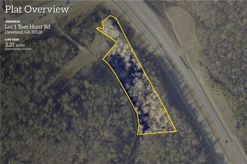 Vacant Land For Sale - Tom Hunt Road<br/> Cleveland, GA 30528
