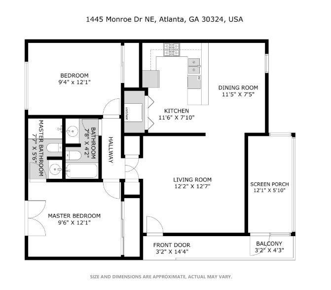 1445 Monroe Drive NE C39