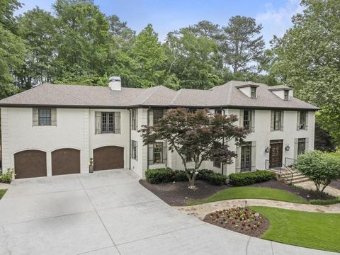 A home in Sandy Springs