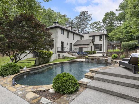 A home in Sandy Springs