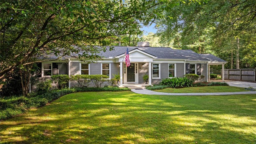 Located in the sought-after Northcrest community—an enclave celebrated for its mid-century modern gems and creative ranch-style renovations—this all-brick home blends timeless architecture with thoughtful, contemporary updates. Surrounded by mature trees and set on winding, walkable streets, the home welcomes you with curb appeal and comfort.
Step inside to discover a complete renovation that touches nearly every inch of the property. The once-traditional layout has been transformed: the kitchen is now wide open and inviting, & boasts a wine fridge & beverage cooler, perfect for cooking, gathering, and entertaining. The bathrooms have been expanded and beautifully updated to meet today’s lifestyle. The Primary Bath offers a freestanding tub & fresh finishes throughout, including all-new appliances, updated heating and air systems, tankless water heater, and a brand-new roof—providing peace of mind for years to come.
Living spaces are full of personality and charm, including a cozy, moody den/lounge ideal for relaxing evenings and a bright, sun-filled Family Room that doubles as a cheerful den or creative space.
Outside, the spacious, fully fenced backyard is a haven for both two- and four-legged family members. A large deck invites you to unwind or entertain under the trees, while storage buildings offer practical space for hobbies, tools or home office.
With unbeatable access to I-85 and I-285, plus grocery stores and daily conveniences just minutes away, this home offers a perfect blend of character, comfort, and convenience. Homes like this in Northcrest don’t last—make it yours before it’s gone!