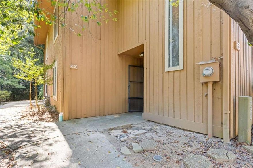 Beautifully remodeled two story condo with three bedrooms and three full baths. All three bedrooms can be the master, with one choice being on the main level. One bedroom upstairs has a walk in closet and balcony. This is an end unit, with no one above or below. The living room has a stone fireplace and there is a separate dining area. Note the Luxury Vinyl Plank throughout the unit...NO CARPET! All bathrooms have extended vanities and marble-esqe tile walls in the bath area. Your kitchen has stainless steel appliances, granite countertops, subway backsplash, and white cabinets. A list of contractor updates include: all new fixtures, fresh interior paint, ceiling fans, plumbing fixtures, hardware, knobs, tile in bath and kitchen, appliances, and granite. Make an appointment today and let's put your LAST name on this FRONT door!