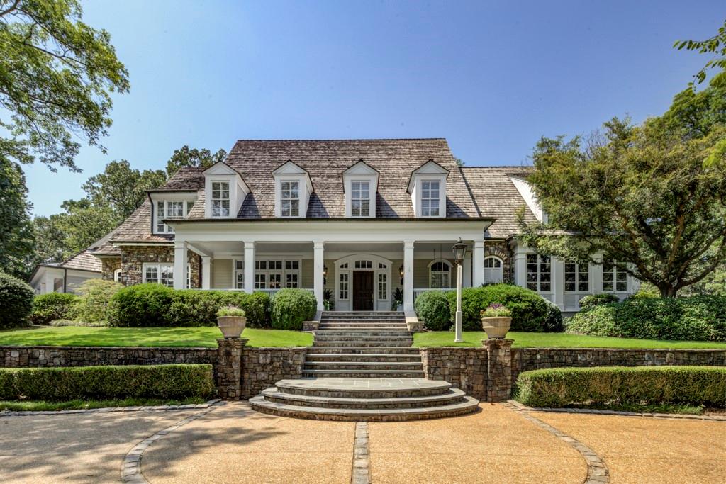 Looking for a wonderful, warm, enveloping family home, this is it! CUSTOM built (Spitzmiller and Norris) on a beautiful private lot just outside of the city limits of Atlanta. Wide plank flooring, primary suite on the main level. New white marble baths throughout the home, three car garage, flat walkout backyard with pool/pool pavilion w/bath, 4 secondary bedrooms with ensuite baths, collectors wine cellar, recreation room, halfcourt basketball/possible pickleball, the perfect escape/family home.