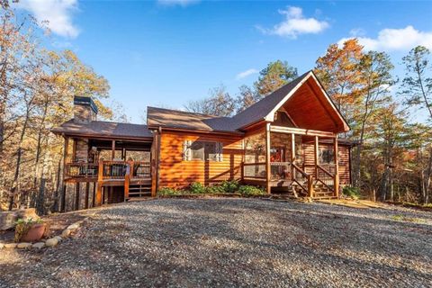 A home in Mineral Bluff