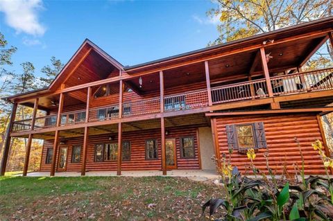 A home in Mineral Bluff