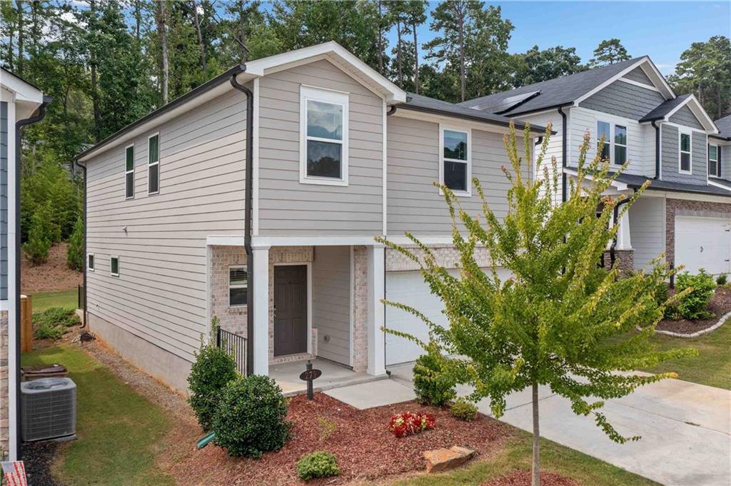 Welcome to this bright and modern Smart Home in the desirable Parc Terrace community, situated in a family-friendly area zoned for top-rated Cherokee County schools. Just minutes from I-575, Cherokee Aquatic Center, One Life Fitness, Alpine Bakery, Publix, The Outlet Malls, and charming Downtown Woodstock.
Step inside to discover an inviting, open-concept floor plan. Spacious kitchen with white cabinets, a massive island, and a layout that connects beautifully to the rest of the home! You'll love a spacious primary suite upstairs and a large loft—great for a home office, playroom, or media space. Good-sized secondary bedrooms. There’s room for everyone!
This house features: high ceilings & recessed lighting, luxury vinyl plank flooring, granite countertops & stainless appliances, a tankless water heater, remote climate control & keyless entry, washer & dryer, etc.
Relax on your back patio or enjoy peaceful walks around this quiet neighborhood, or visit the private dog park—perfect for your furry friends!
Schedule your showing today—homes like this don’t last long in Holly Springs!
