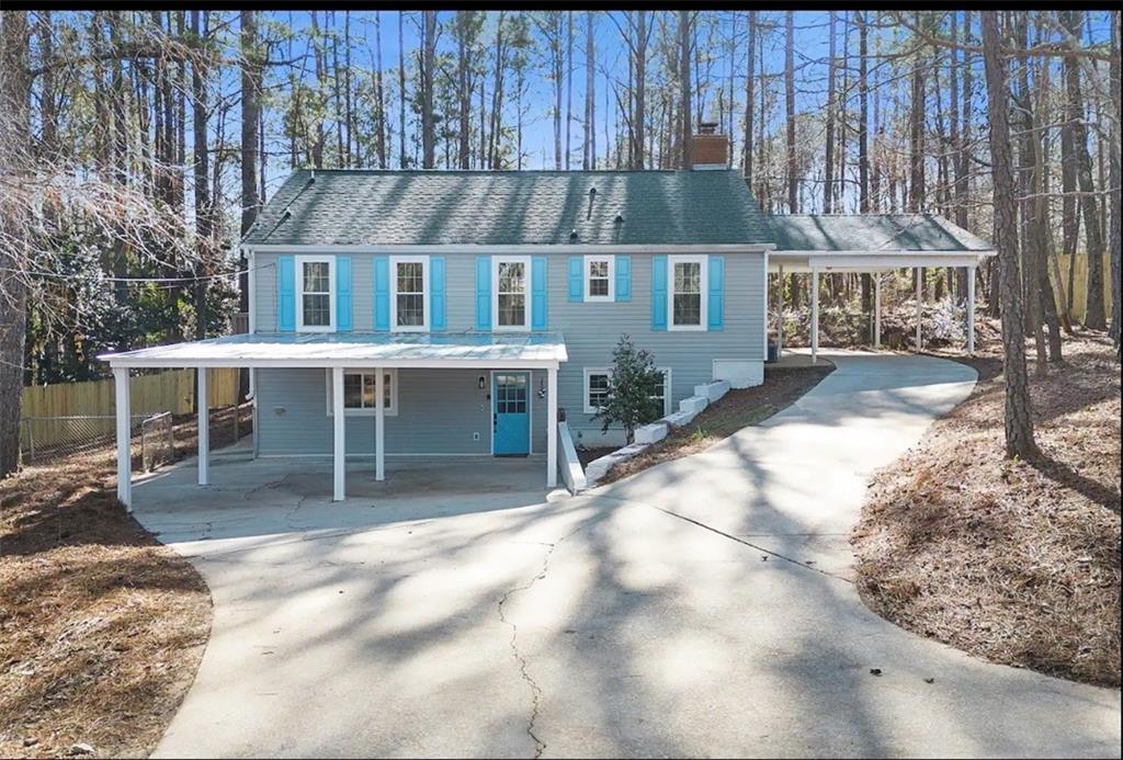 Deep water lake home, on beautiful West Point Lake! Enjoy a completely remodeled home with an all new kitchen, bathrooms, and flooring; while also being on a waterfront 1 acre lot This home is minutes to downtown LaGrange, and everything it has to offer. The floor plan is ideal, with two bedrooms on the main floor, as well as two more in the basement. The finished basement provides ample space for friends and family, which includes an oversized den. Need more space? Enjoy the huge, detached garage perfect for a man cave/ she shed, workshop, or boat/jetski storage.