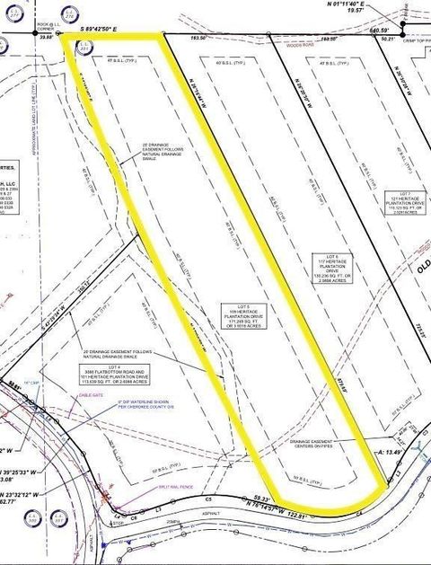 Vacant Land For Sale - 109 Heritage Plantation Drive<br/> Ball Ground, GA 30107