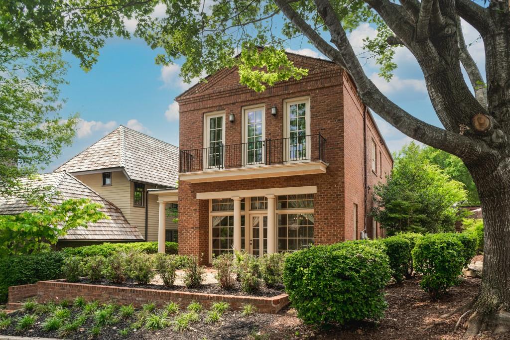 Welcome to this charming and beautifully designed Hedgewood four sided brick home, situated on a quiet street in the sought-after Vickery neighborhood! As you approach the property, you'll notice the beautifully landscaped front yard, showcasing the classic brick exterior that wraps around the entire home. As you step inside, you are immediately greeted by a stunning open dining room filled with an abundance of natural light, adorned with floor-to-ceiling windows that stretch across one side, allowing the sunlight to create an inviting and airy atmosphere. Adjacent to the dining room is the open concept kitchen, which is a true masterpiece. The high-end finishes and attention to detail make it a focal point of the home. The sleek cabinetry, stainless steel appliances, and luxurious fixtures elevate the space to elegance and functionality. The centerpiece of the kitchen is a beautifully stained butcher block island providing ample room for meal preparation, making it a chef's dream come true. The living room offers scenic views of the stone landscaped backyard and private oasis. As you ascend the stairs to the upper level, you'll discover an expansive master suite with a separate garden tub and shower, and a generously-sized walk-in closet. The two additional bedrooms are well-appointed and share a well-designed full bathroom. There is also a convenient half bath on the main level for guests. Additionally, the SEPARATE heated and cooled flex room adjacent to the garage, is a versatile space that can be used as a home office, exercise room, or hobby area! The two-car garage offers plenty of space for parking and storage. The Vickery community includes a resort style pool surrounded by palm trees, cabana areas, and grills, adjacent to the tennis courts. Additionally, there is a large fishing pond providing a serene escape for walking, biking, and unwinding. Just down the street is the adorable Vickery Village with a variety of dining options, a florist, boutique shops, and a turf green space for live music and farmers markets! Vickery is the perfect place to call home!