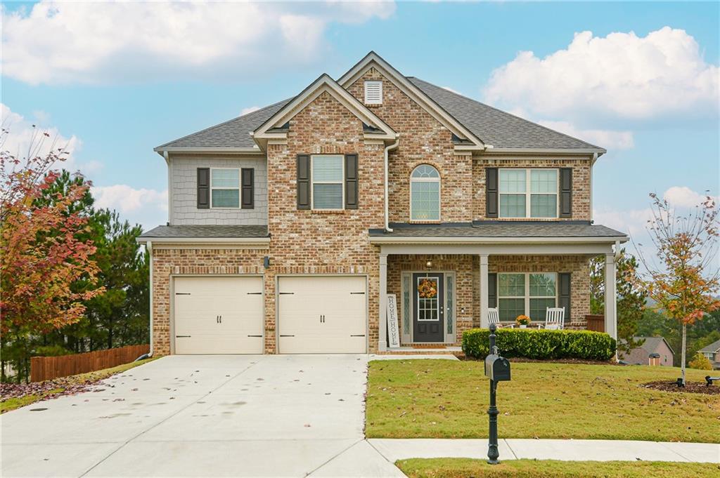BACK ON THE MARKET! Buyer Financing fell through! Home has been approved by VA appraisal, price to sell at market value, clean inspection report, and 4 years young with beautiful upgrades.
This immaculate home is move-in ready and the entire interior has been professionally painted as of 1/10/25. With 4 bedrooms, 3 1/2 bathrooms, screened in patio, a deck, a gorgeous porch, fenced in backyard, a outdoor sprinkler system, and added outdoor lighting. The finished basement has a full bathroom, kitchenette, two bonus rooms and a sitting area. The garage is wired for an electric car battery.
Just 30 minutes from downtown Atlanta, close to highways and 6 minutes away from Georgia International Horse Park. This home is vacant and a definite must see.