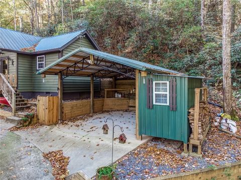 A home in Hiawassee