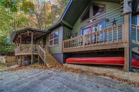 A home in Hiawassee