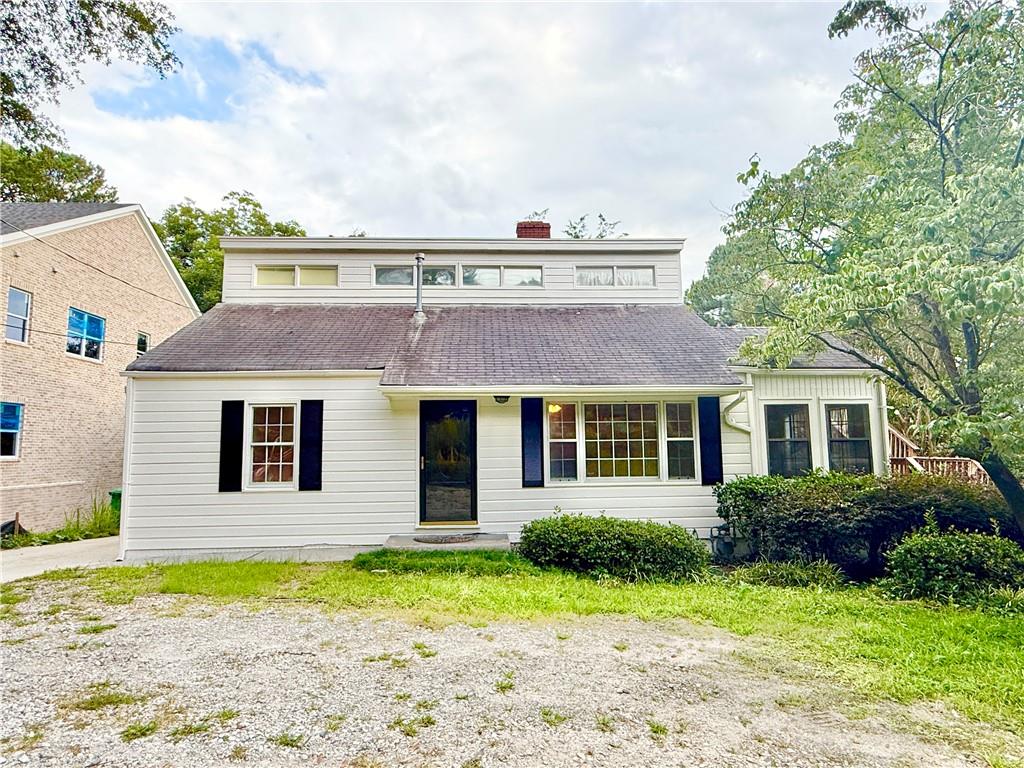 Large home with 2 bedrooms 1 bathroom on main level home with family room with fireplace, separate dining room & enclosed porch on back of home overlooking large deck. 2nd level has a separate spacious 1 bedroom 1 bathroom apartment with private entry, family room & separate kitchen & deck. Great location walking distance to the heart of Brookhaven and just minutes from downtown Chamblee, shopping and many restaurants.