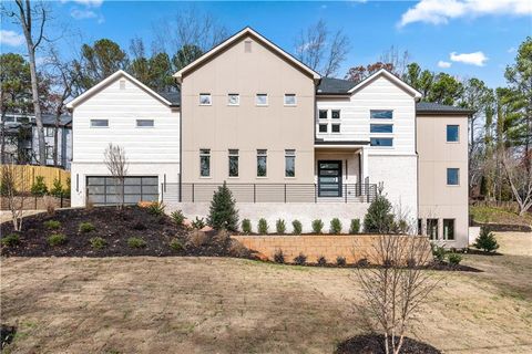 A home in Sandy Springs