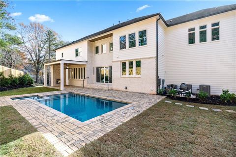 A home in Sandy Springs