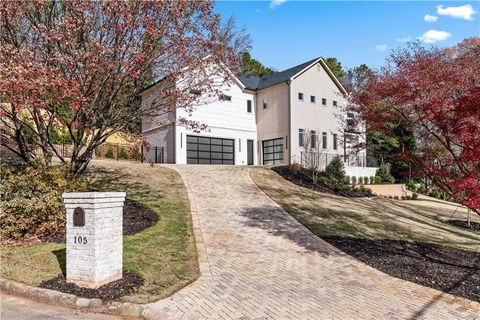 A home in Sandy Springs