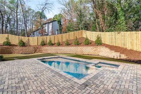 A home in Sandy Springs