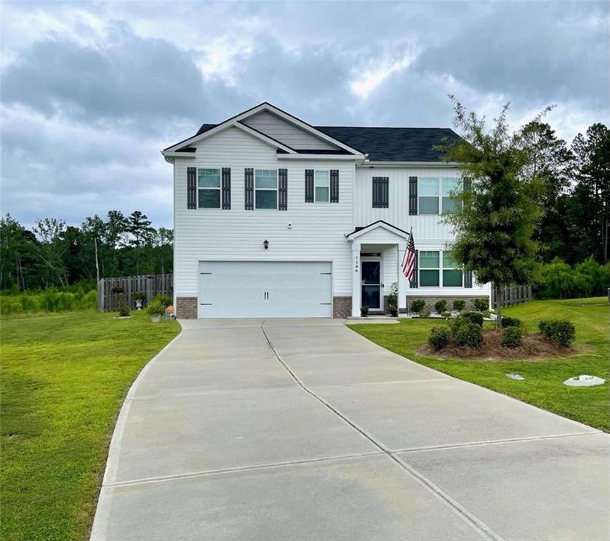 Spacious 5-Bedroom Smart Home with Modern Comforts and Assumable VA Loan! Welcome to this beautifully maintained 5-bedroom, 3-bath home, built just 5 years ago and packed with features today's buyers love! Designed with flexibility in mind, the main level offers a guest bedroom and full bath-perfect for visitors or a home office. Upstairs, the expansive primary suite provides a peaceful retreat, complete with a walk-in closet and luxurious en-suite bath. You'll love the open-concept living space, abundant storage throughout, and thoughtful layout for everyday living and entertaining. Smart home technology adds convenience and security, while the fully fenced backyard with a privacy fence offers a safe, serene outdoor space for pets, play, or relaxing evenings. Best of all, this home includes an assumable VA loan at 6%-significantly lower than current mortgage rates-offering potential savings for qualified buyers. Located in a desirable neighborhood and just 7 minutes from Fort Gordon Gate 1. This home combines modern living with lasting quality-ready for you to move right in!