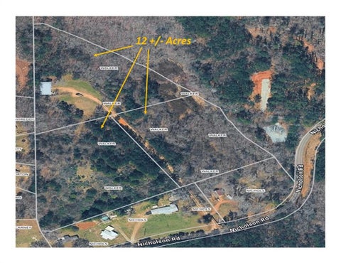 Vacant Land For Sale - 8580 Nicholson Road<br/> Cumming, GA 30028