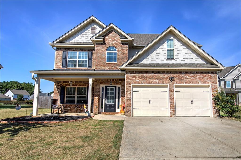 Beautiful 3-Bedroom, 2-Bath Home in a Prime Adairsville Location! Welcome to the spacious kitchen, featuring abundant cabinetry, stainless steel appliances, stunning granite countertops, and a large island with breakfast bar seating—perfect for entertaining or casual dining. The kitchen flows into the breakfast area, complete with French doors opening to the backyard, and continues into the expansive living room, where a cozy fireplace with gas logs sets the scene for family gatherings. Upstairs, the oversized primary suite offers a true retreat, complete with a spa-like ensuite bath boasting a double vanity, tub, separate shower, and a large walk-in closet. Three additional generously sized bedrooms provide plenty of space for family, guests, or a home office. A full guest bath with a tub/shower combo and a convenient laundry room are also located upstairs. Outside, enjoy a large, level backyard—fully enclosed with a privacy fence, concrete patio ideal for kids, pets, or outdoor entertaining. The lot sits at the edge of a quiet cul-de-sac, while the cozy covered front porch invites you to relax with your morning coffee. This home combines comfort, style, and functionality in a location you’ll love due to its closeness to historic downtown Adairsville, and a quick drive to Cartersville, Calhoun, Rome and Canton.