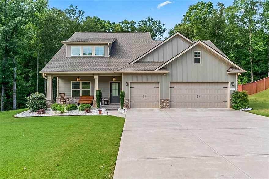 Welcome home to this beautifully maintained residence tucked away in one of Locust Grove's most private and peaceful communities. Thoughtfully cared for, this home features upgrades adding both style and functionality to the kitchen. The spacious primary suite is conveniently located on the main level and boasts a stunning en-suite designed for comfort and relaxation. Outdoors, the seller has invested thousands in tree removal to significantly expand the usable backyard-an ideal canvas for your dream inground pool or a quiet retreat to enjoy nature. They have also added a screened in patio out back.  This is the perfect blend of privacy, convenience, and potential. Either way this is a true gem you won't want to miss!  Exclusive Offer for FHA Eligible Buyers....  Please reach out to Shaun.Graham@SoutheastMortgage.com to apply for 5.5% Interest Rate for a FHA Mortgage Loan for this beauty!