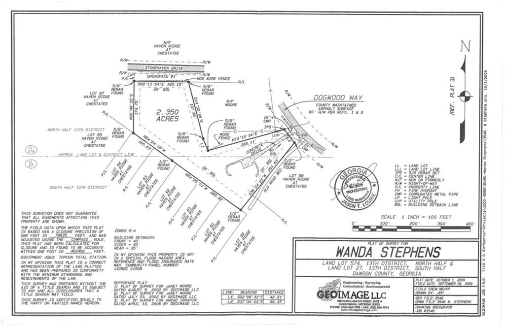 ALL THE CONVENIENCE OF LIVING ON THE GOLF COURSE WITH NONE OF THE FEES! THIS PROPERTY ADJOINS CHESTATEE GOLF COURSE. ENDLESS POSSIBILITIES. JUST 5 MINS TO GA 400, MEDICAL, SHOPPINGS, RESTAURANTS, LAKES, RIVERS, AND SO MUCH MORE! LOT HAS RECENTLY BEEN CLEANED UP. COME BUILD YOUR DREAM HOME HERE. BROKER/OWNER