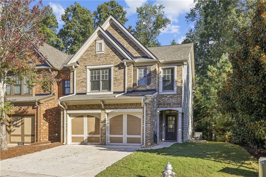 Welcome home to this beautifully updated 3-bedroom, 2.5-bath end-unit townhome in the highly desirable Hanover Pointe community. Thoughtfully designed for modern living, this move-in-ready home combines style, functionality, and comfort in every detail.

Step inside to find bright, open spaces and all-new flooring—luxury vinyl plank on the main level and soft new carpet upstairs. The freshly painted interior feels crisp and inviting, making it easy to envision your life here from day one.

The renovated kitchen is a true centerpiece, featuring granite countertops, stainless-steel appliances, a subway tile backsplash, and plenty of counter space for cooking or entertaining. The adjoining dining area opens seamlessly into the spacious family room anchored by a cozy fireplace—perfect for gatherings or a quiet night in.

Upstairs, the versatile loft provides the perfect spot for a home office, play area, or study space. The large primary suite offers a relaxing retreat with a walk-in closet and a spa-like bathroom complete with dual vanities, a jetted soaking tub, and a separate shower.

Step outside to your private, fenced backyard with a patio that’s perfect for grilling or enjoying your morning coffee.

Residents of Hanover Pointe enjoy outstanding amenities including two swimming pools with splash zones, four tennis courts, playgrounds, and a clubhouse—ideal for community connection and recreation.

Located in top-rated Forsyth County schools and within minutes of Halcyon, Trader Joe’s, Big Creek Greenway, and GA-400, this home offers unbeatable access to shopping, dining, and major employers. You’ll also enjoy all the advantages of an Alpharetta address with the benefit of lower Forsyth County taxes.

Don’t miss your chance to make this exceptional townhome your own—schedule your private tour today and discover a perfect blend of location, lifestyle, and value!