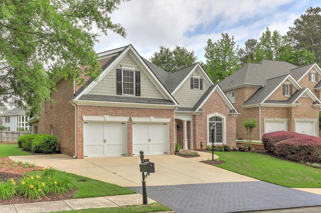 You Won’t Want to Miss This First Time To Market Very Well Maintained, Four-Sided Brick, One-Owner Hampton Oaks Home. The two-story foyer invites you to the bright and spacious two-story family room with wall of windows and includes a brick gas fireplace with built in cabinets. The majority of the home has glistening natural hardwood flooring which was site-finished. The eat-in chef’s kitchen features granite counters, stainless Jennair appliances: microwave, dishwasher, double oven, 4 burner gas stove, and a large walk-in pantry. Large island is perfect for entertaining family and friends. Separate laundry area. Retreat to the screened in porch for evening relaxation or morning coffee. The over-sized primary suite is on the main level and features a large sitting area for relaxing or reading as well as a built-in office desk, large walk-in closet, bath with jetted tub, large shower and double granite vanities; there are safety grab-bars in the shower and commode area. Main level also has flex/office/5th bedroom with closet. Upper level boasts three more generous bedrooms one with ensuite and two sharing a Jack/Jill bath. This home features plentiful storage space. This property is partially fenced and would be easily converted to a fully enclosed fenced yard. Hampton Oaks is a family-oriented community with excellent neighbors. Please see SPECIAL FEATURES (DOCS) for more detailed information. NOTE: 11/2020 New Roof; 2020 Hot Water Heater; 4/2023 Refreshed Landscape & Irrigation Check/Repair; 2 HVAC Systems: (1) 2020 HVAC (2) 2016 Air Conditioner with 4/2023 New Furnace; 5/2023 Home Professionally Cleaned.