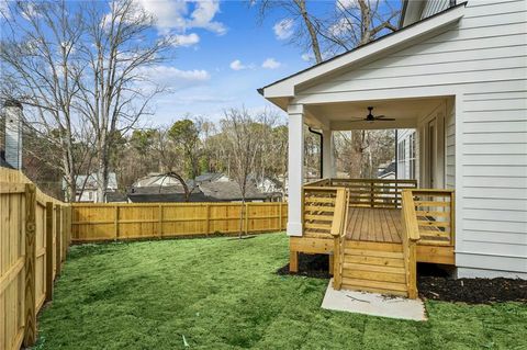 A home in Atlanta