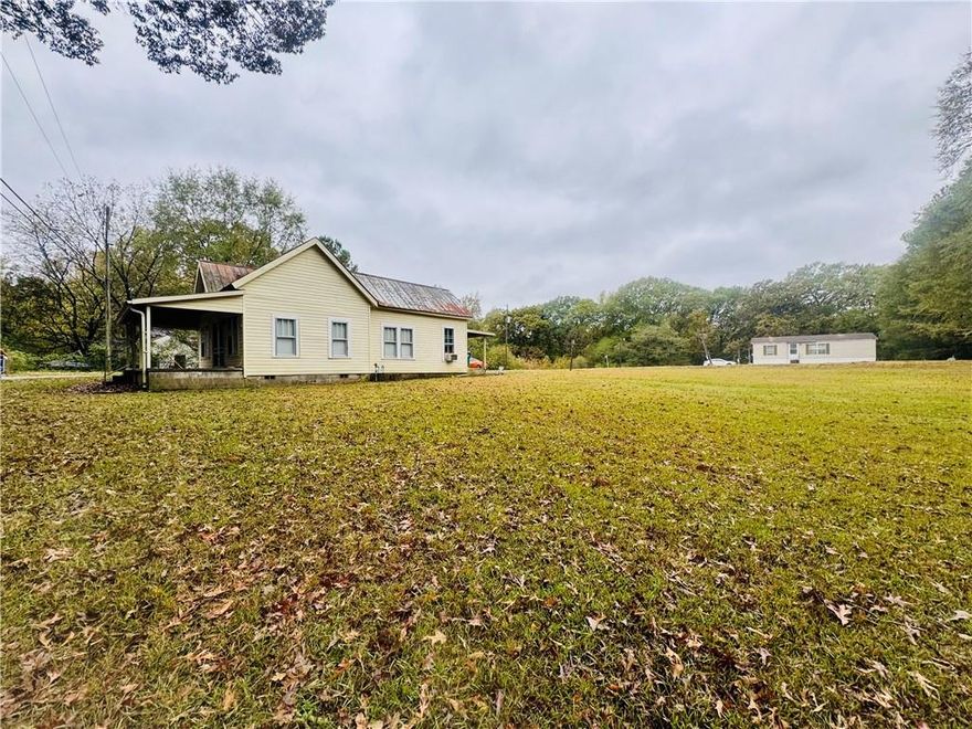 Welcome to this Charming 1935 cottage on nearly 2 acres in Kingston! This 2-bedroom, 1-bath home with front and back porches offers endless potential for renovation or investment. Property includes a 2-bedroom, 2-bath double wide that could serve as a rental or guest home. No HOA and plenty of space to create your dream homestead. Convenient location with a peaceful country setting!