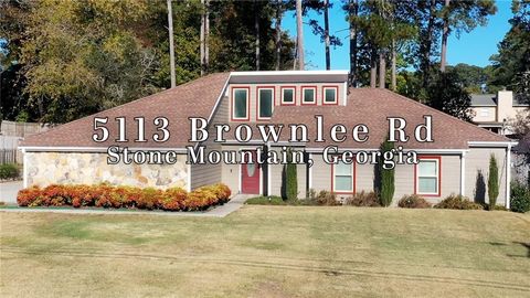 5113 BROWNLEE Road Stone Mountain GA 30087
