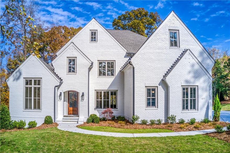 NEWLY COMPLETED!Custom built house by JEC Homes.Classic European Traditional features 4 sided brick(painted), built on a private and pool ready lot. Elegantly appointed 2 story foyer, study & dining.Great room opens to a professional grade kitchen with wolf appliances & Subzero refrigerator that over looks the warm spacious & vaulted keeping room.Convenient mud room and the hidden walk in pantry.4 over sized bedrooms all with private baths & walk-in closets.Media upstairs.2 laundry rooms.Relax on your covered back porch by your outdoor fireplace.Steps away from Path400!