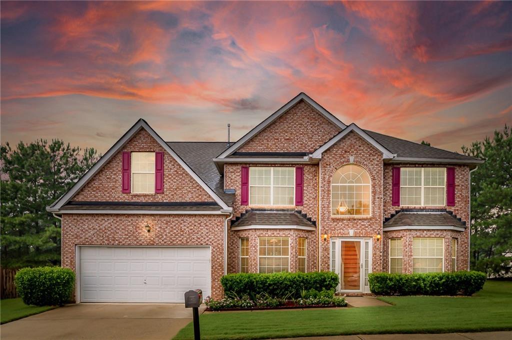 Welcome to this prestine 4 bedroom 3 full bathroom home in immaculate condition. First floor features formal living room, formal dining room, spacious kitchen with breakfast area and a generous size family room. Walk up stairs and you will be welcomed by a huge owner's suite with a good size sitting area. The owner's bathroom has double vanity, tile floors, a large walk in closet, and a private staircase. Walk down the hallway you will find 3 other bedroom, a full bathroom, and a laundry room. The driveway and backyard sits nicely on a level lot. The roof is approximately 3-4 years and water heater is 1 year. Great location conveniently 20 minutes from the airport and 30 minutes to downtown Atlanta