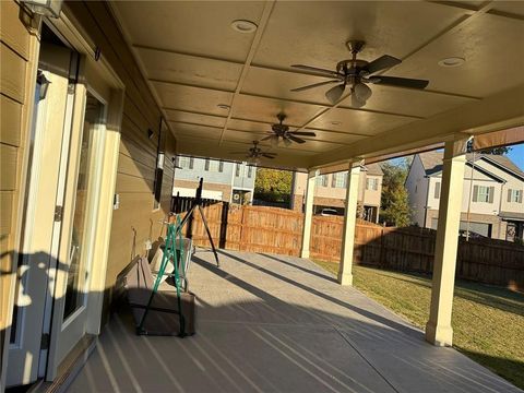 A home in Dawsonville