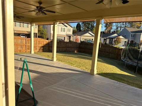 A home in Dawsonville