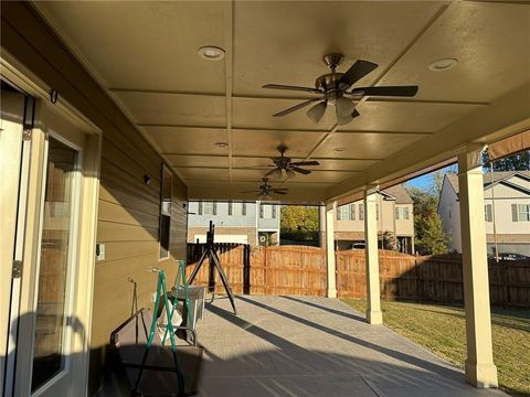 A home in Dawsonville