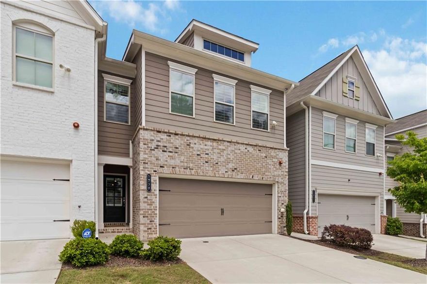 Modern Comfort and Convenience in a Prime Marietta Location! Welcome to this stylish and spacious townhome nestled in a beautifully maintained community. This like-new residence offers a bright, open-concept floorplan designed for both everyday living and effortless entertaining. The heart of the home is the gourmet kitchen, featuring crisp white cabinets, gleaming quartz countertops, stainless steel appliances, and a large island perfect for meal prep or casual dining. The kitchen flows seamlessly into the expansive living and dining areas, filled with natural light and ideal for hosting guests or relaxing at home. Retreat upstairs to the generously sized bedrooms, including a serene primary suite with a walk-in closet and a spa-inspired ensuite bath. The secondary bedrooms offer flexibility for guests, a home office, gym, or playroom.
Additional highlights include a private backyard patio, a 2-car garage, ample storage throughout, and low-maintenance living. Community amenities include aneighborhood fire-pit and a fenced dog park. Landscaping is also included!. Conveniently located near shopping, dining, parks, and easy access to I-75 and I-285, this home blends suburban peace with urban accessibility. Don’t miss your opportunity to own this East Cobb move-in-ready gem and be close to The Battery, Truist Park, shopping, dining, major highways, and Great Marietta Schools.