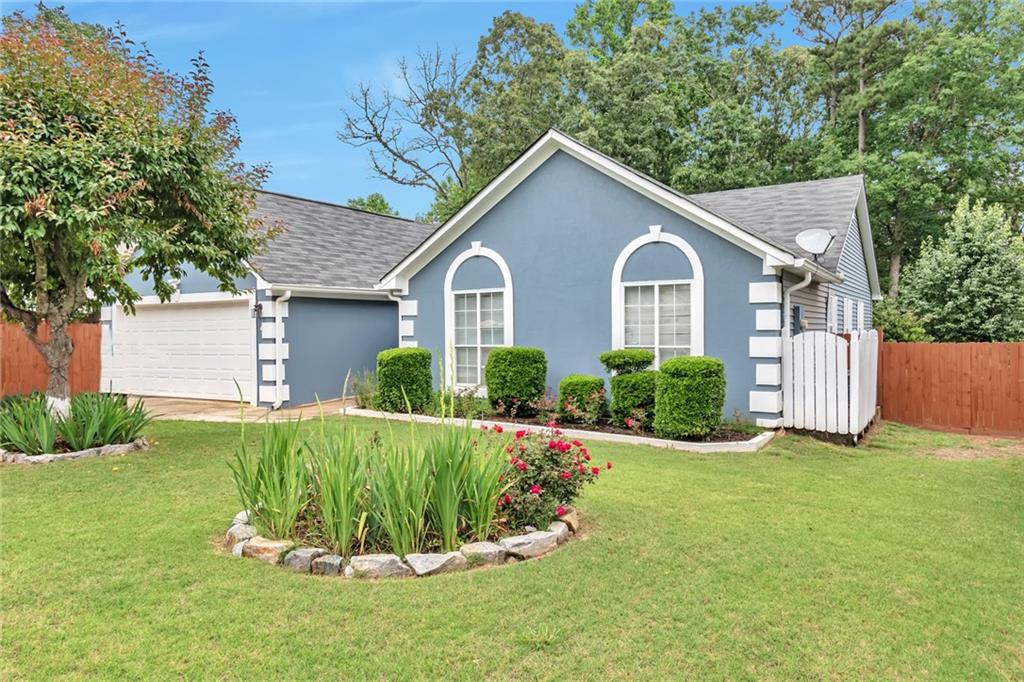 Welcome to this amazing 4-bedroom ranch with no HOA! The house sits on .27 acres, fully fenced for your furry friends. Large greenhouse for your organic vegetables, fruits, plants, etc Come inside and see the spacious open concept formal living room, dining room, and family room. Spacious kitchen with granite counters, eating kitchen island and stainless-steel appliances. The master suite has vaulted ceilings with large master bathroom to include dual vanity, separate tub/shower, and spacious walk-in closet. The house has a covered sunroom and a spacious deck great for entertaining. Home has been well maintained and is move-in ready.