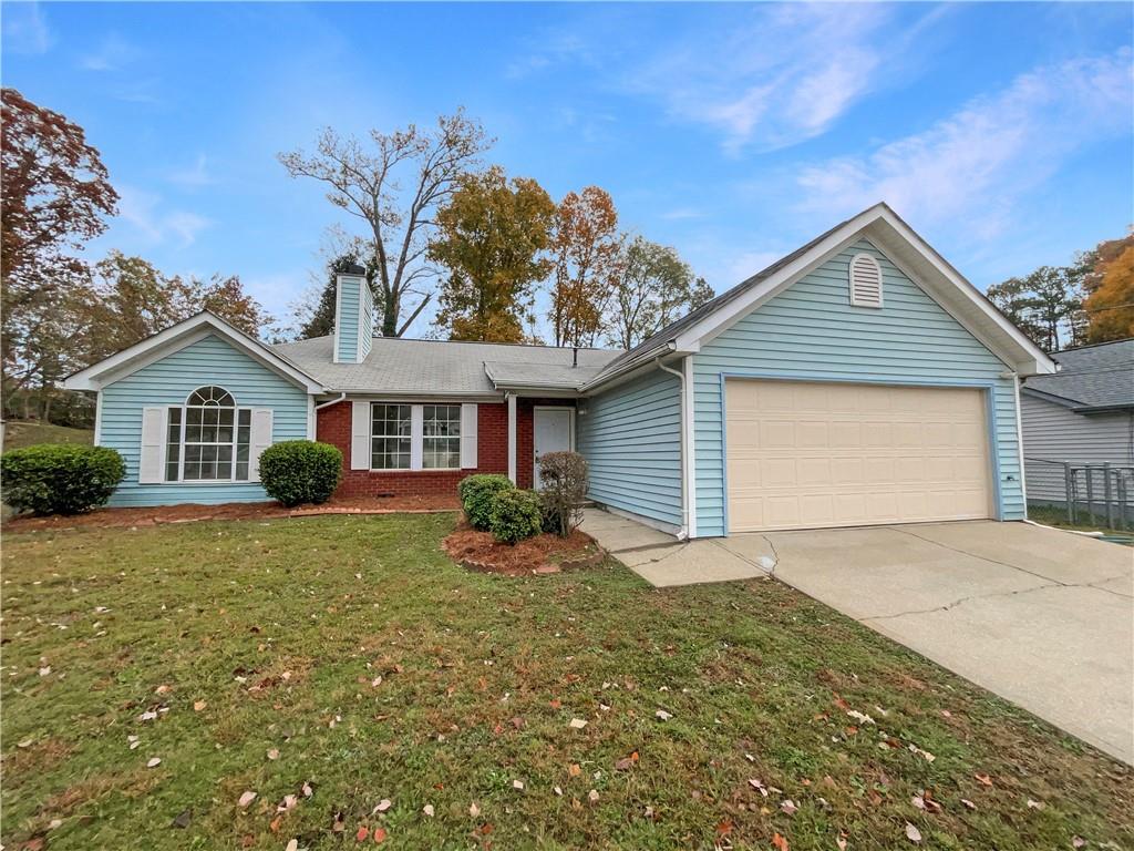Seller may consider buyer concessions if made in an offer. Welcome to this stunning property, boasting a neutral color paint scheme and fresh interior paint. The living room's focal point is a cozy fireplace. The primary bedroom features a walk-in closet, and the primary bathroom includes a separate tub and shower. The kitchen comes with all stainless steel appliances. Outside, you'll find a patio perfect for entertaining and a fenced-in backyard for privacy. This home is a must-see for those seeking a blend of style and comfort.