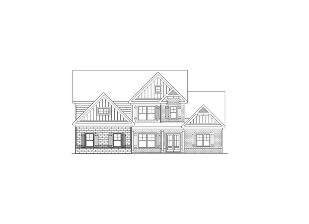 UNDER CONSTRUCTION!! Welcome to Ella Springs featuring 9 estate sized lots in the Walton County school district(you can also choose Social Circle schools), minutes from downtown Monroe or Covington Town Center Shopping. The KIRKLAND- This 4 bedroom/2.5 bath, 3 sided brick home features a 2-story entry foyer and separate dining room. The 2-story family room displays a stunning fireplace featuring floor to ceiling brick and cedar mantle that opens to the spacious kitchen. The open concept kitchen features painted cabinets, a large stained kitchen island, upgraded kitchen backsplash and quartz countertops. The large owner suite with trey ceiling is on the main level. The owners bath boast separate vanities with tile shower and glass wall with separate free standing soaking tub, and his/her closets. The laundry room and powder room are also located on the main level. Upstairs you will find 3 bedrooms with a full bath. This house is nestled on a private large wooded lot on a basement and includes 3 car garage in Walton County. Projected Completion Date: November 2025. Up to $15K incentive when using one of our preferred lenders!