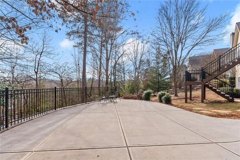 A home in Dawsonville