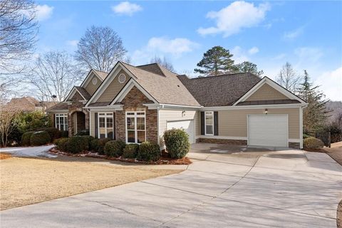 A home in Dawsonville