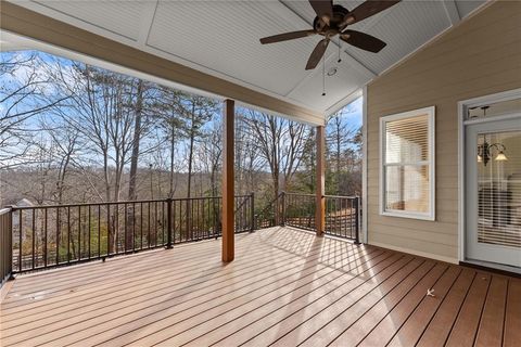 A home in Dawsonville