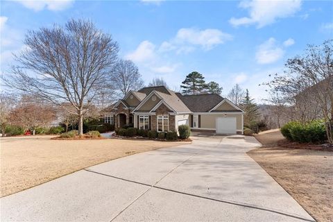 A home in Dawsonville