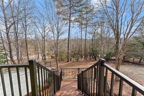 A home in Dawsonville