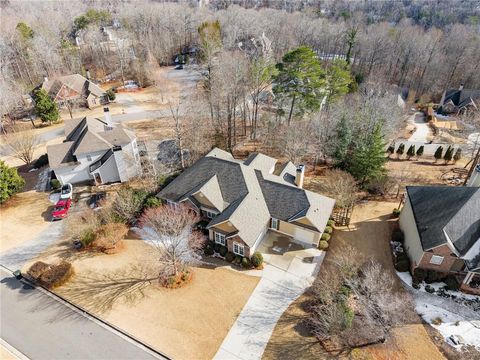 A home in Dawsonville