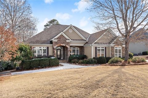 A home in Dawsonville