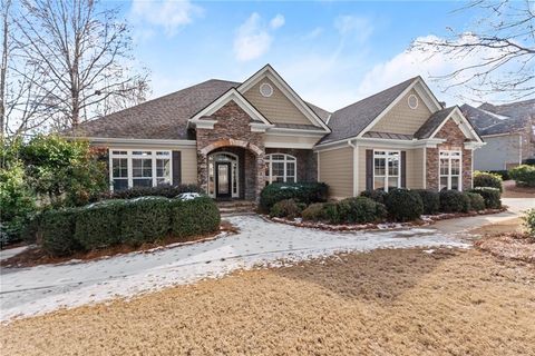 A home in Dawsonville