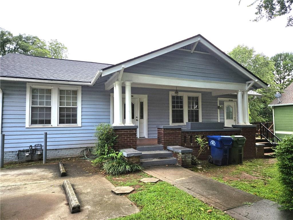 Great duplex ready for you to either buy as an owner occupant on one side and rent the other or as an investor. Original hardwood floors on both side, new roof and new furnaces. Side A has an updated bathroom and washer and dryer connections with appliances. Side B has an updated bathroom. Units will be vacant 6/30/2025.